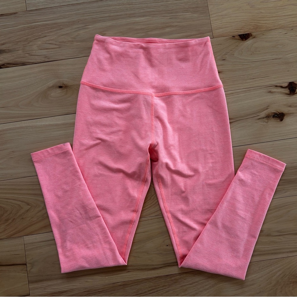 Beyond Yoga Caught In The Midi Legging Pink Bloom Heather Size S - Picture 4 of 12